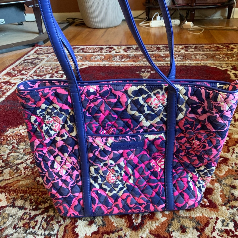 Blue and pink Vera Bradley bag